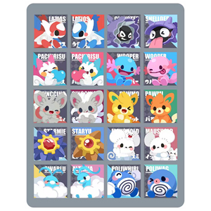 Cartes de collection classiques en gros, grandes cartes japonaises, 151 cartes Pokémon, fan art, boîte mystère, cadeau - Product Image 4