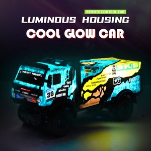 <span class=keywords><strong>27</strong></span> <span class=keywords><strong>Mhz</strong></span> Off Road Xe Cho Trẻ Em Bốn-Kênh Xe Tải Đồ Chơi Ngoài Trời Đồ Chơi Điều Khiển Từ Xa Rally Nhiệm Vụ Nặng Nề Xe Tải - Product Image 4