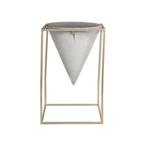 Maceta de Metal marfil, soporte de Metal negro personalizable para interior y exterior, decoración del hogar, nueva condición, colgante, vivero, soporte perfecto para plantas - Product Image 4