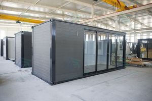 Maison conteneur plate personnalisée de 40 pieds dosettes de blanchisserie maisons conteneur d'expédition - Product Image 2