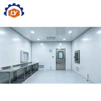Cuarto Limpio Modular ISO 8/7/6/5 con Paredes Rígidas Libres de Polvo y Filtro HEPA Personalizable