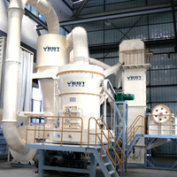 Broyeur de marbre et d'argile YGM130, broyeur Raymond, machine de broyage de dolomite et de bentonite, machine de fabrication de poudre de calcaire et de gypse