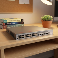 Switch Ethernet Enterprise Seri S5700 Asli S5735-S48S4XC 48 Port Switch Jaringan