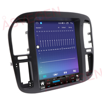 12,1-Zoll Android 13.0 Autoradio-Haupteinheit Multimedia für Toyota Land Cruiser 100 Serie 1998-2002 Auto-Audio-Stereoanlage Kabelloses Carplay