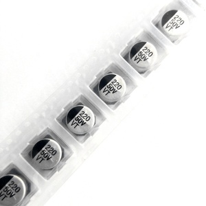 ตัวเก็บประจุอลูมิเนียมอิเล็กโทรไลติกขนาด22uF 35V <span class=keywords><strong>SMD</strong></span> 6.3*5.4มม. และ5*7มม. มี10ชิ้นในสต็อกใหม่ - Product Image 6