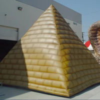 Pyramide / Sphinx / Serpent gonflable géant personnalisé pour la décoration d'événements en plein air, la publicité et la promotion