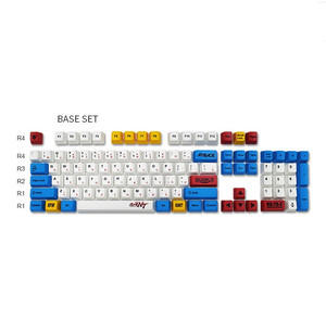 Kit de touches de clavier mécanique personnalisables DIY écologiques, sublimation par transfert thermique, profil XDA 0EM, réutilisables 500 millions de fois / Sublimation par transfert thermique - Product Image 2