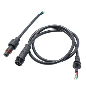 สายเคเบิลเชื่อมต่อ M12 แบบกันน้ำ 2-6 พิน ปลั๊กตัวผู้ตัวเมียสำหรับการเชื่อมต่ออุปกรณ์ยานยนต์ - Product Image 2