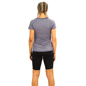 2022 cómoda Camiseta deportiva de secado rápido <span class=keywords><strong>para</strong></span> <span class=keywords><strong>mujer</strong></span>, camiseta de verano <span class=keywords><strong>para</strong></span> correr, gimnasio, camisetas con estampado de transferencia de calentador personalizado <span class=keywords><strong>para</strong></span> <span class=keywords><strong>mujer</strong></span> - Product Image 6