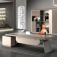 Pied de table de bureau en tôle épaisse et robuste, en acier lourd, pour bureau de direction, table de réunion