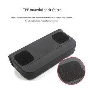 Poche de boîte à lunettes gratuite pour voiture Tesla Pasteable Spectacle Case lunettes de soleil ABS Organizer Box - Product Image 2