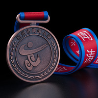 Medalla Conmemorativa de Aleación de Zinc para Eventos de Senderismo y Carrera de 11KM, con Elementos Culturales Religiosos, Medalla de Premio 3D Personalizada