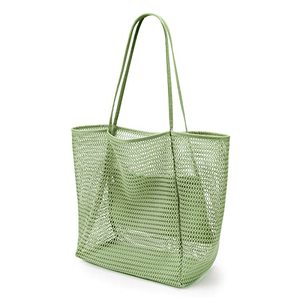 Vente en gros <span class=keywords><strong>Sac</strong></span> fourre-tout en paille de <span class=keywords><strong>plage</strong></span> en nylon respirant de grande capacité <span class=keywords><strong>pour</strong></span> l'extérieur personnalisé - Product Image 1