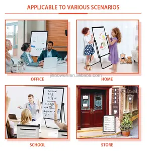 Stand-Type Verwijderbare Statief Whiteboard Opknoping Papier Tekentafel Met Flip Grafiek Stand