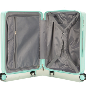 גלגלים שותקת מטען נסיעות ורוד עם סט מנעול zipper 20 "24" 28 "להתאמה אישית יוניסקס לגברים ולנשים קל משקל - Product Image 2