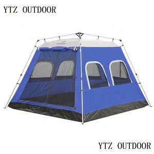 Vente en gros de tentes automatiques de camping pour 2 à 3 personnes, à ouverture rapide, monocouche, pour la pêche en plein air - Product Image 3