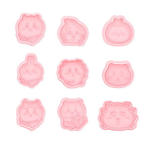 Nouveau moule à biscuits en PLA personnalisable en 3D, simulation de dessin animé, <span class=keywords><strong>petit</strong></span> huit Usagi Gikai Wa Kawaii, outil de découpe à pression pour la pâtisserie - Product Image 4