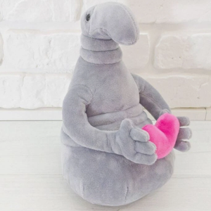 Nouvelle <span class=keywords><strong>peluche</strong></span> Zhdun <span class=keywords><strong>Meme</strong></span> Tubby Gray Blob, super douce, en coton PP, style maison, pour soulager le stress de mariage - Product Image 4