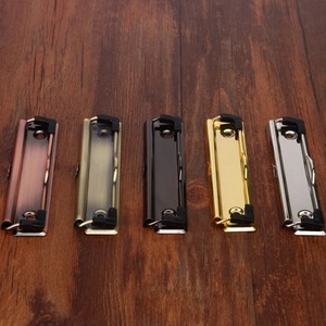Portapapeles de Metal con tornillos, carpeta de archivos de Material PP, suministros escolares, carpeta de papelería de oficina, organizador de almacenamiento de libros, 2 uds. - Product Image 5