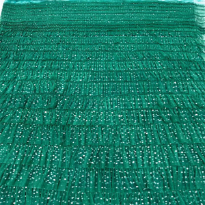 Nuova moda di alta qualità di lusso in pizzo <span class=keywords><strong>ricamato</strong></span> con paillettes e volant tessuto in <span class=keywords><strong>Tulle</strong></span> <span class=keywords><strong>per</strong></span> matrimonio abito da sposa - Product Image 2