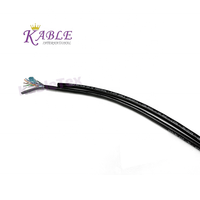 KableTex Cat5e 24AWG LSZH Cable de red BC MultiLAN F/UTP Cables de comunicación de doble chaqueta