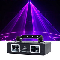 Projecteur laser RGB DMX512 à 2 yeux, indice de protection IP33, Ra90, animation, éclairage de scène disco DJ pour bars, clubs, fêtes