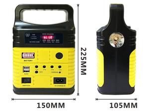 Портативный аварийный солнечный энергетический комплект с литий-ионным аккумулятором 10 Вт, лучшая качество, система освещения для дома и улицы ESPEON SDM-3790 4 - Product Image 5