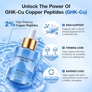 Copper Tripeptide 1 Skin Firming Facial Serum With Sodium Hyaluronate Hydrating Nourish Skin Support Skin Barrier - Product Image 2