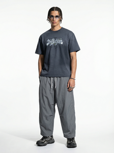 Pantalones de Paracaídas Ligeros de Verano con Cintura Ajustable, Pierna Ancha, Holgados, Casuales, Transpirables, para Hombre, Uso Diario - Product Image 2