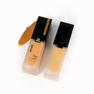 Free brighten forever liquid foundation makeup waterproof and matte vegan full coverage cushion foundation bottle