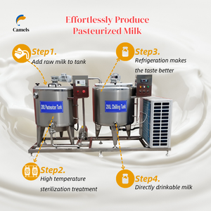 Equipo de procesamiento de leche, Mini máquina de pasteurización de leche, planta lechera - Product Image 6