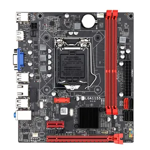 Placa-mãe, chipset la computadora b75m sata lga1155 usb3.0 pc b75 ddr3