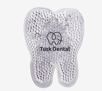 Packs de gel chaud/froid personnalisés en forme de dent, réutilisables, avec logo, cadeaux promotionnels pour les soins dentaires et le soulagement de la douleur