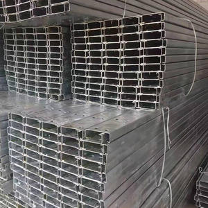 Canais Metálicos em Aço Galvanizado Tipo C, Perfis de Aço Carbono Laminados a Frio - Product Image 3