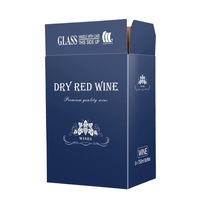 Boîtes d'emballage carton personnalisées en papier pour bouteilles de vin et de bière