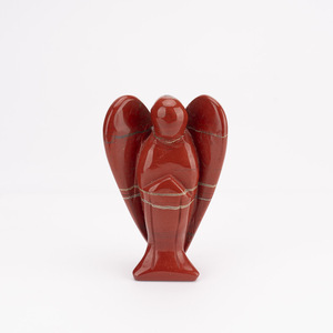 Venta Directa de Fábrica HZ, Escultura de Cristal Natural para Decoración del Hogar y Sanación, Esfera de Piedra Tallada con Ángel para Comercio Exterior - Product Image 4