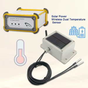 Capteur de température zigbee étanche Capteur sans fil à énergie solaire Passerelle de température sans fil à énergie solaire - Product Image 2