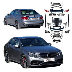 Kit de Conversión de Carrocería para <span class=keywords><strong>Mercedes</strong></span>-<span class=keywords><strong>Benz</strong></span> Clase <span class=keywords><strong>E</strong></span> W212 2009-<span class=keywords><strong>2012</strong></span>, Actualización a E63 AMG 2013, Ensamblaje de Parachoques - Product Image 1