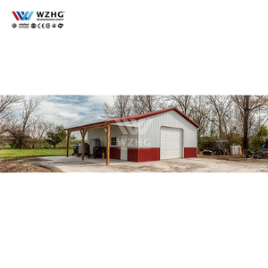 Auvents de garage en acier résistant aux intempéries pour l'accès aux véhicules pour les complexes commerciaux et les ateliers en acier - Product Image 1