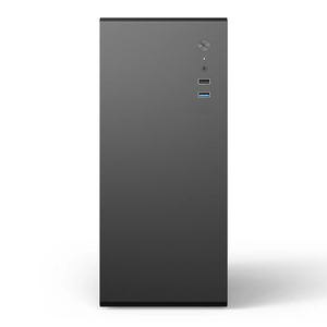 Herder OEM Máy tính để bàn máy tính giá tốt nhất Slim Micro ATX trường hợp màu đen/trắng giữa tháp chơi game vỏ với tình trạng Chứng Khoán - Product Image 5