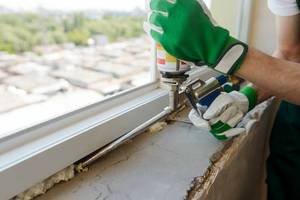 Lỗ Caulking Cửa Và Khoảng Cách Cửa Sổ Cắm Nhanh Khô Chất Thổi Bọt Liên Kết Mạnh - Product Image 3