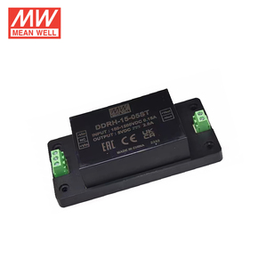 Meanwell DDRH-15/30/45/60/120/240-5V/12V/24/<span class=keywords><strong>32</strong></span>/48 /dr/<span class=keywords><strong>p</strong></span>/ ST 24V DC-DC ประเภทอุตสาหกรรมพาวเวอร์ซัพพลายคอนเวอร์เตอร์ - Product Image 1