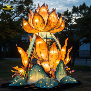 Proveedor de Faroles, Faroles de Seda Impermeables con Certificación CE, Luces LED para Decoraciones de Diwali y Acción de Gracias - Product Image 3