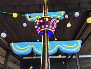 Le parc d'attractions intérieur/extérieur Crazy Flying Car & Boat Rides Fun Metal Games avec Spaceship & Pirate Ship on Track - Product Image 6