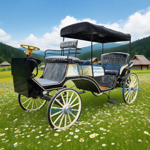 Calèche de tourisme électrique à quatre roues, calèche de mariage romantique de luxe, nouvelle calèche, prix de gros, en vente - Product Image 1