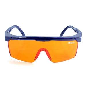 نظارات السلامة للرجال, نظارات لحام بالليزر ، حماية العين ، نظارات برتقالية اللون - Product Image 3