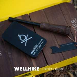 WELLHIKE Accendifuoco Portatile per Campeggio, Pronto Soccorso, Preparazione alle Emergenze, Sopravvivenza in Natura e Situazioni di Emergenza - Product Image 2