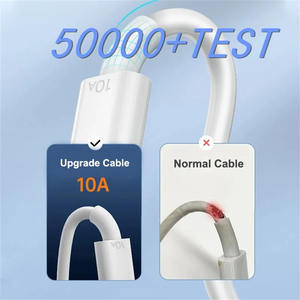 <span class=keywords><strong>10A</strong></span> 120W Tipo C Cable USB Cable de <span class=keywords><strong>carga</strong></span> súper rápida para Huawei Mate 50 Xiaomi 9 <span class=keywords><strong>Redmi</strong></span> Honor 70 <span class=keywords><strong>Carga</strong></span> rápida USB C Cabl - Product Image 4