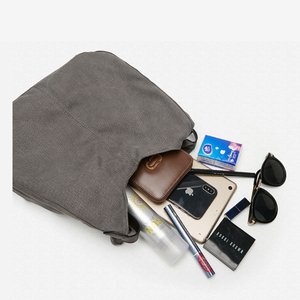 Bolso de ante de diseño de lujo para mujer, cartera hobo de lona a la moda con precio de fábrica - Product Image 5
