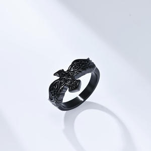 Eagle Titanium Steel <b>Ring</b> <b>Celtic</b> Knot Design Unisex Fashion Jewelry Gift Stainless Steel Gold Black Silver Color Options - Product Image 4